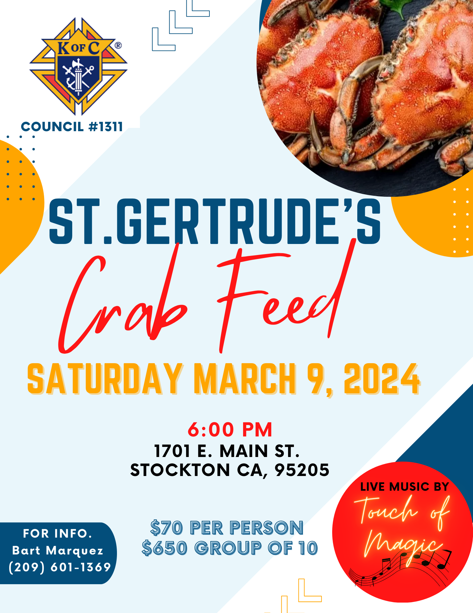 Events/Eventos Saint Gertrude's Catholic Church Stockton, CA